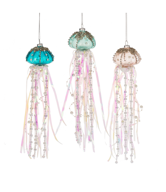 Ganz Glass Jelly Fish Ornament
