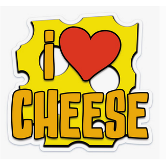Bite Your Granny I Love Cheese Vinyl
