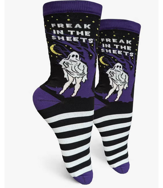 Groovey Things Freak in the Sheets Womens Crew Socks