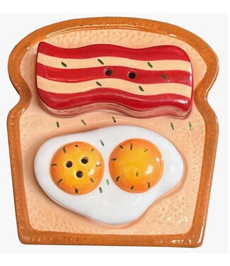 Streamline Breakfast is Served Salt and Pepper Set