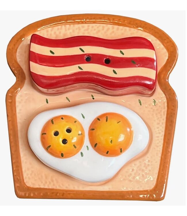 Breakfast is Served Salt and Pepper Set