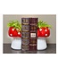 Mushroom Bookend Planters