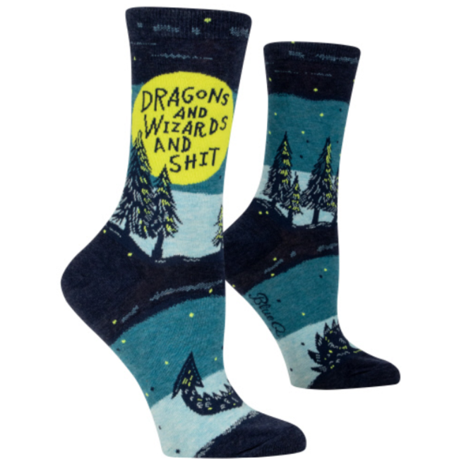 Dragons, Wizards and Shit Crew Socks