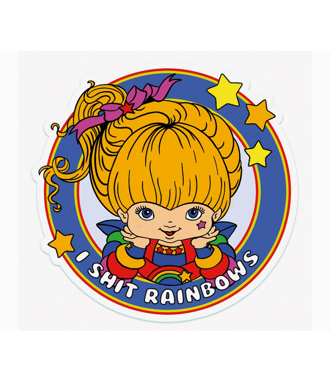 I Shit Rainbows Sticker