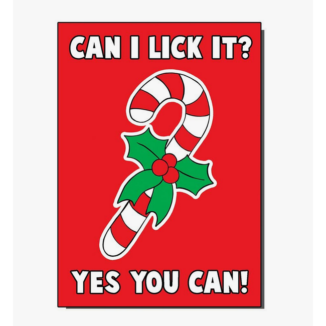 Can I Lick It? Greeting Card