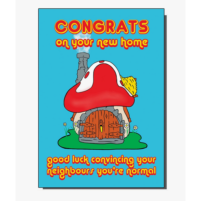 Congrats on Your New Home Greeting Card