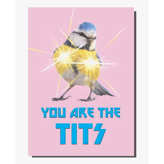 Bite Your Granny You Are The Tits Greeting Card