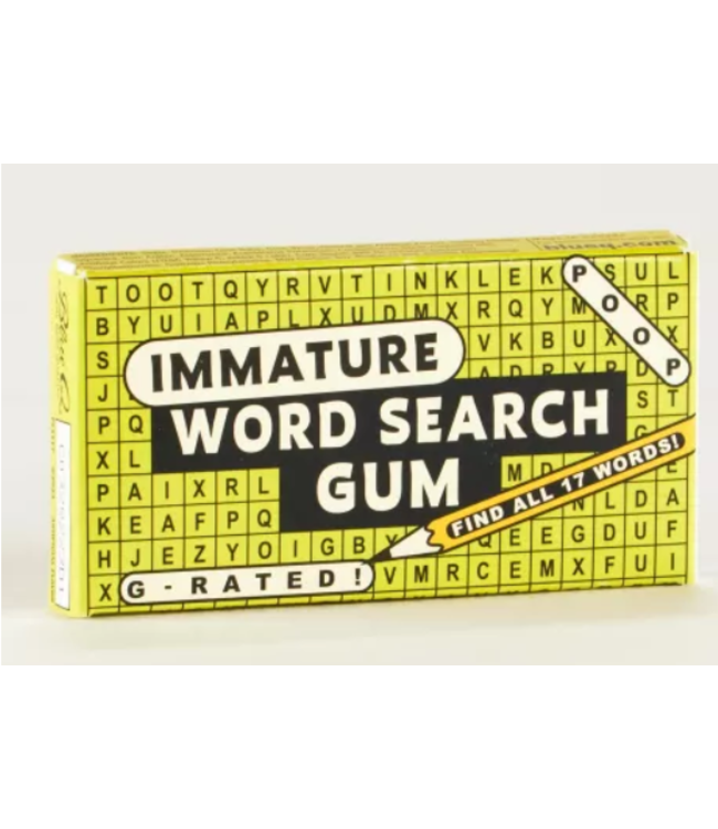 Immature Word Search Gum