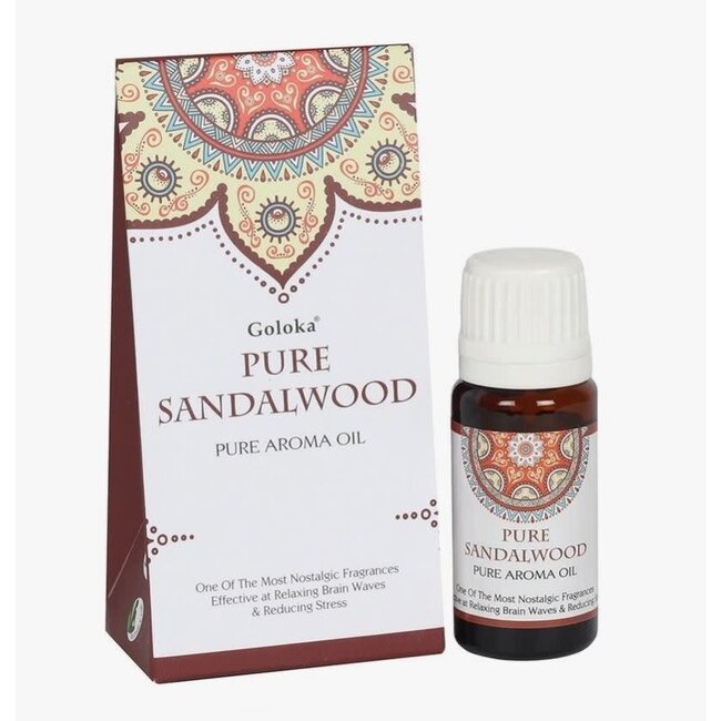 Goloka 10ml Pure Sandalwood Fragrance Oil
