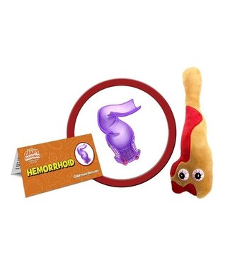 Giant Microbes Hemorrhoid Educational Plush