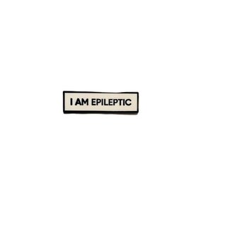 Retrophiliac I AM EPILEPTIC Enamel Pin