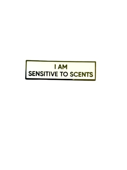 Sensitive to Scents Enamel Pin