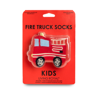 Living Royal 3D Fire Truck Socks