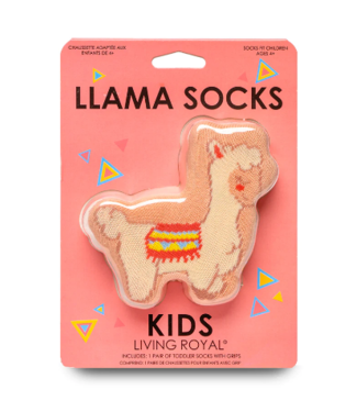 Living Royal 3D Llama Socks