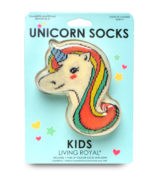 Living Royal 3D Unicorn Kids Socks