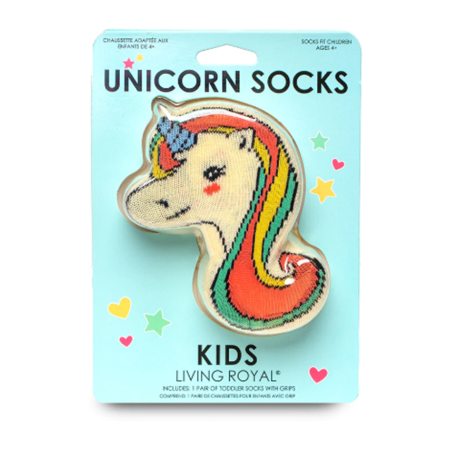 3D Unicorn Kids Socks