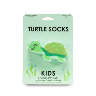 Living Royal 3D Turtle Kids Socks