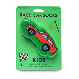 Living Royal 3D Race Car Kids Socks