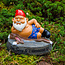 Big Mouth Sexy and I Gnome It - Garden Gnome: Playful Outdoor Decor