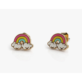 Wildflower Co. Rainbow Stud Earrings