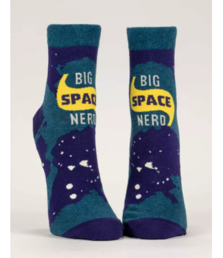 Blue Q Big Space Nerd Women's Ankle Socks