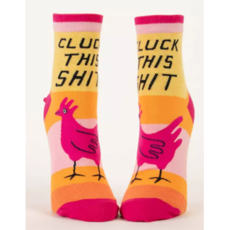 Blue Q Cluck This Shit Women's Ankle Socks