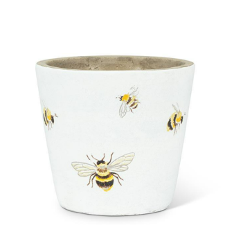 Abbott Small Flying Bees Planter-4.5"D