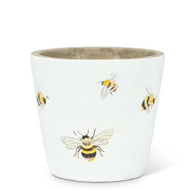 Small Flying Bees Planter-4.5"D