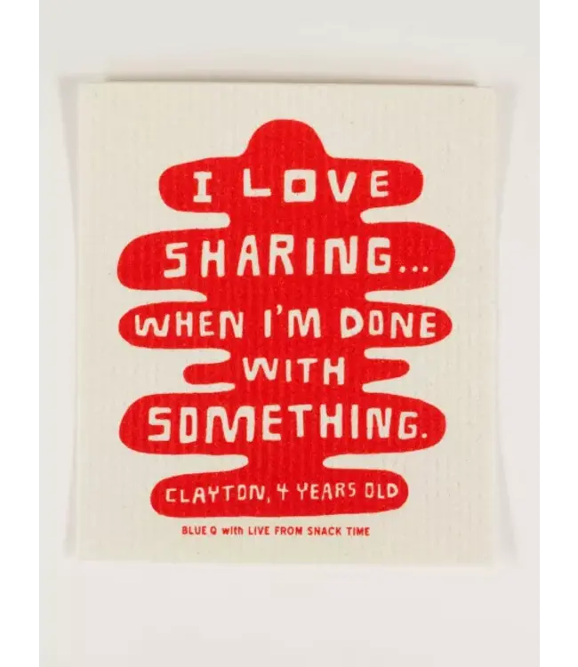 Sharing Swedish Dishcloth