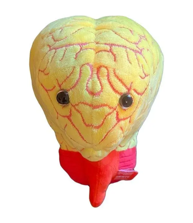 Giant Microbes Deluxe Anxiety Educational Plush: Confront Your Fears!