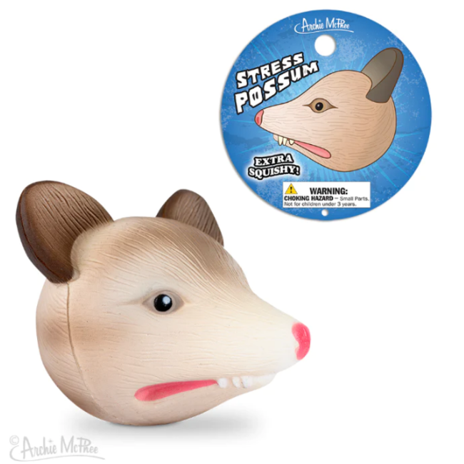 Stress Possum: Squeeze Toy for Relaxation