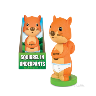 Archie McPhee Nodder- Squirrel Underpants