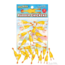 Itty Bitty Rubber Chicken - Bag of 12: Miniature Squawking Collectibles