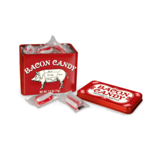 Archie McPhee Bacon Candy Tin
