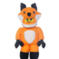 Manhattan Toy Company Lego Fox Suit Girl Plush