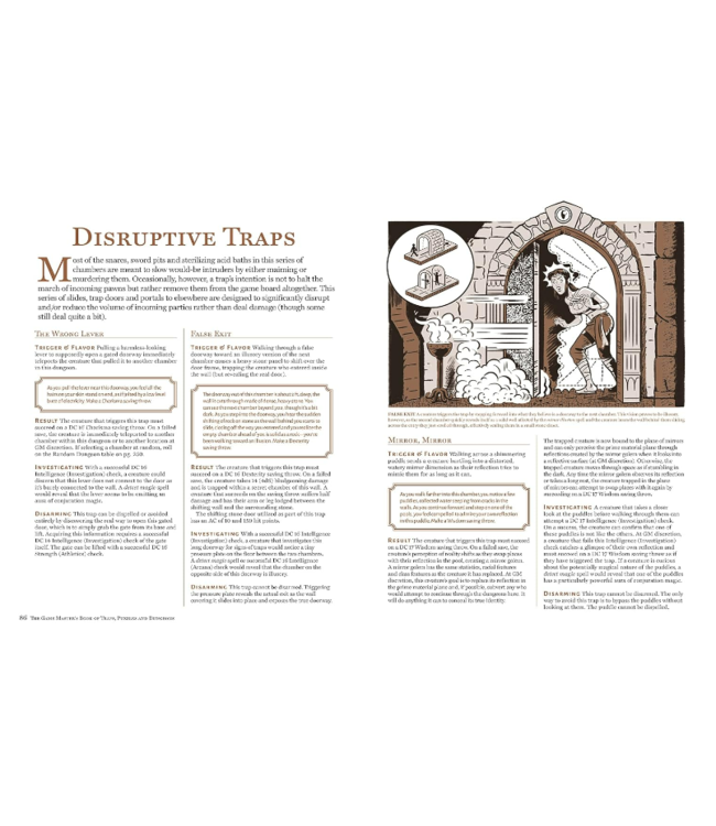 The Game Master's Book of Traps, Puzzles and Dungeons