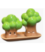 Grove Tree Salt and Pepper Set with Plate