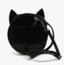 Mystical Black Cat Face Crossbody Bag