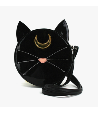 Comeco Inc. Mystical Black Cat Face Crossbody Bag