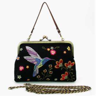 Comeco Inc. Hummingbird Kiss lock Handbag
