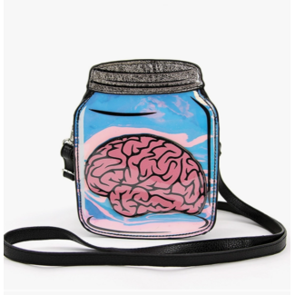 Comeco Inc. Brain in a Jar Crossbody bag