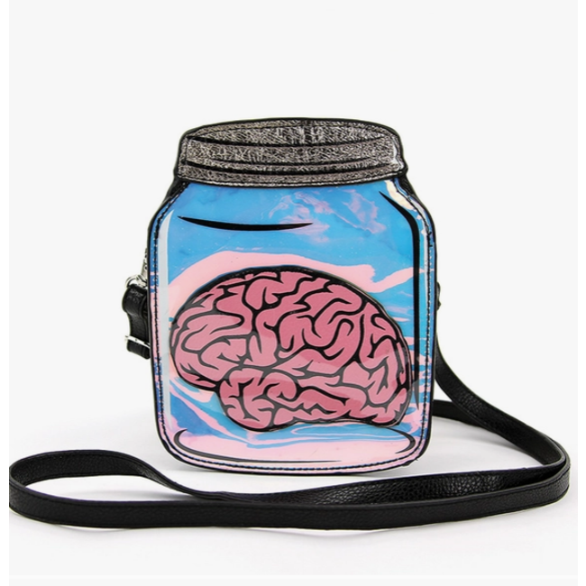 Brain in a Jar Crossbody bag