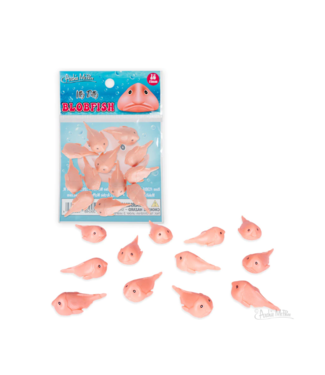 Archie McPhee Itty Bitty Blobfish Figurines - Bag of 12