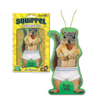Archie McPhee Air Freshener - Squirrel Underpants