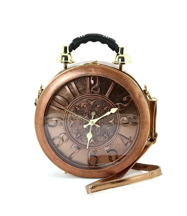 Time Travel in Style: The Antique Clock Bag!