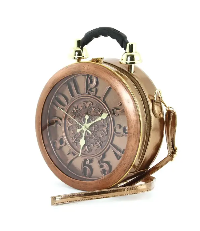 Time Travel in Style: The Antique Clock Bag!