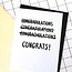 Can't Spell Congrats Card