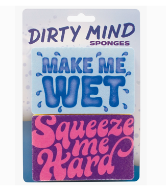 Unemployed Philosophers Guild Make Me Wet/Squeeze Me Hard Sponge Set