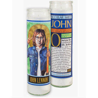 Unemployed Philosophers Guild John Lennon Secular Saint Candle