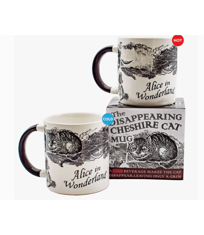 Cheshire Cat Heat-Changing Coffee Mug